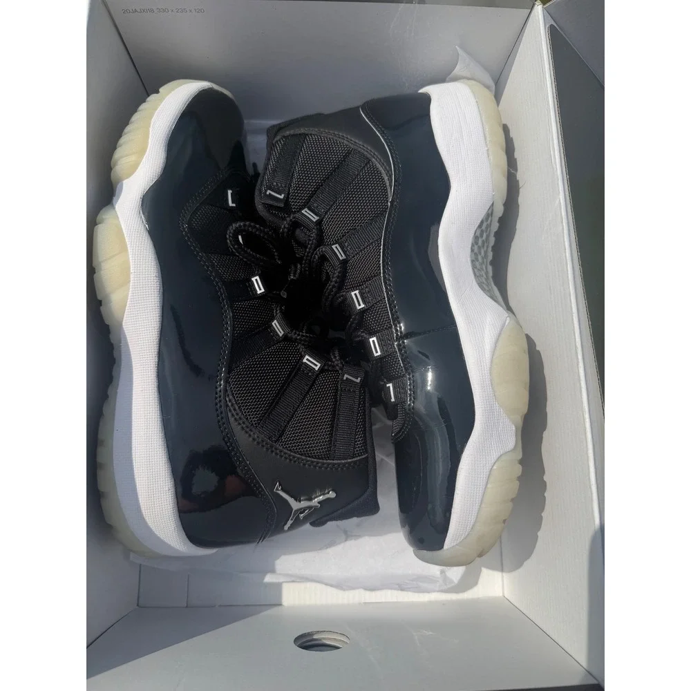Jordan Air Jordan 11 Retro Mens 8.5 Black Jubilee 25th Anniversary CT8012-011